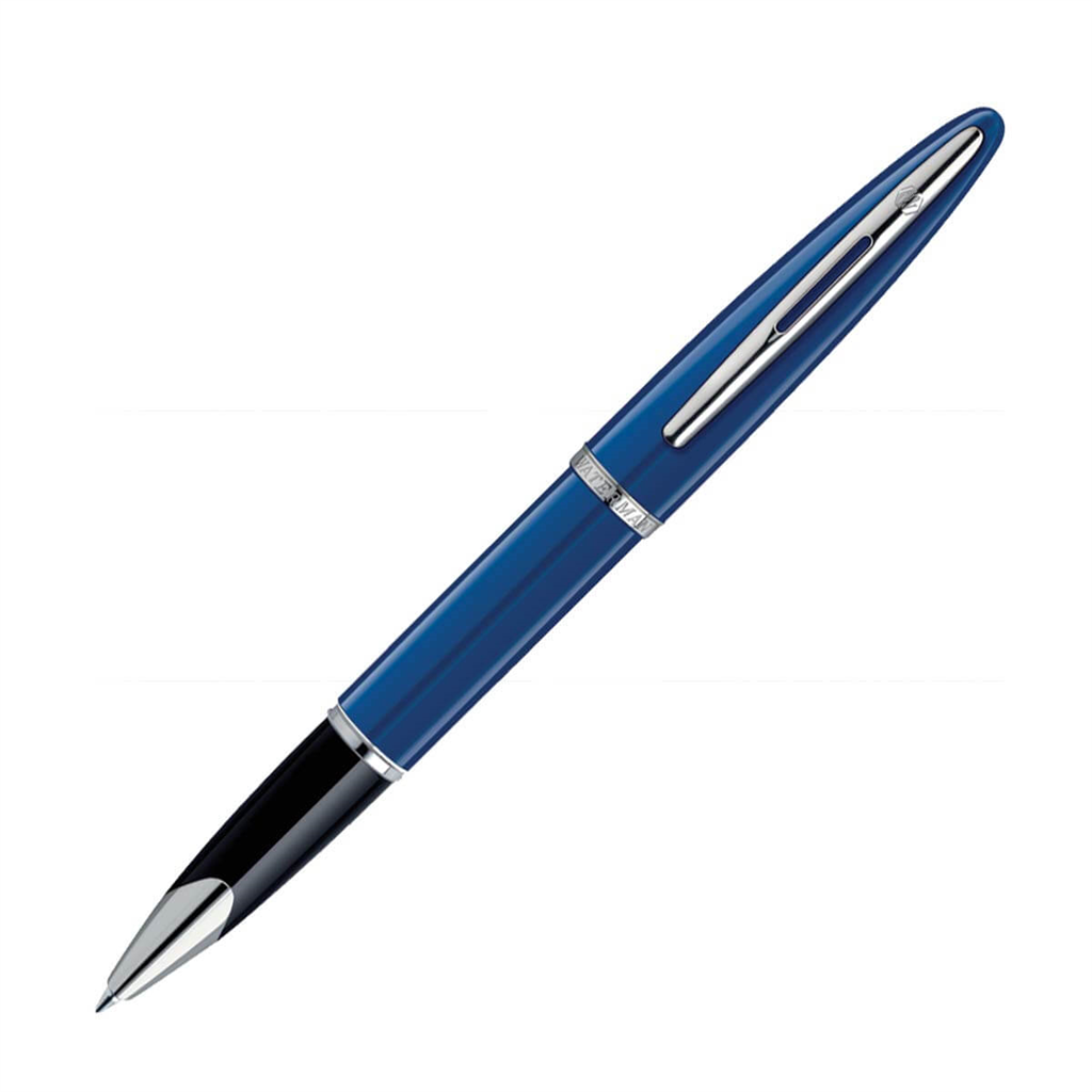 Waterman Carene 9000023359 Rollerball Pen Blue With Silver Trims