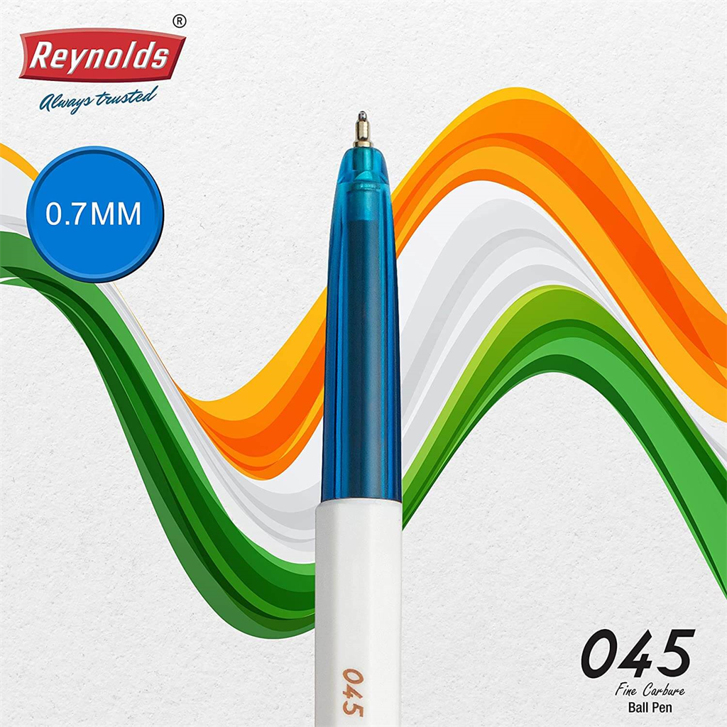 reynolds-045-ball-pen-blue-ink-10-pieces-ballpoint-pens-reynolds