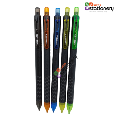 Utron 10 Pack Multicolor Pen, 6-In-1 Colored Multi Color Pen, 0.5